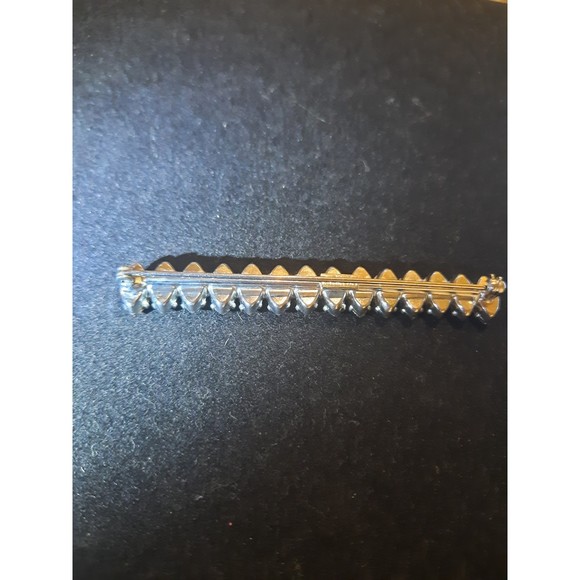 RARE Vintage Pauline Trigere Rhinestone Bat Pin/ Brooch - Picture 7 of 7